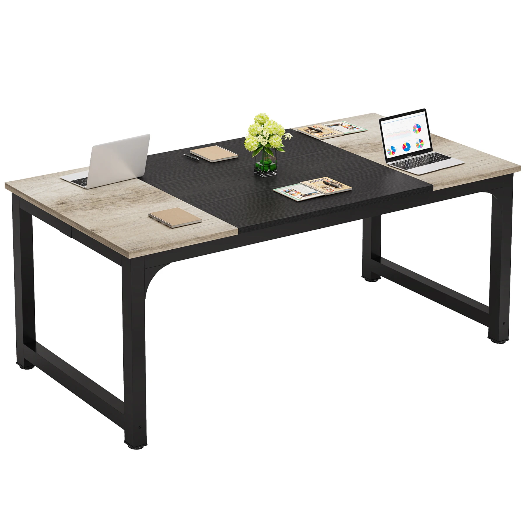 Tribesigns office furniture modern design  office desk  computer  desk for office and home