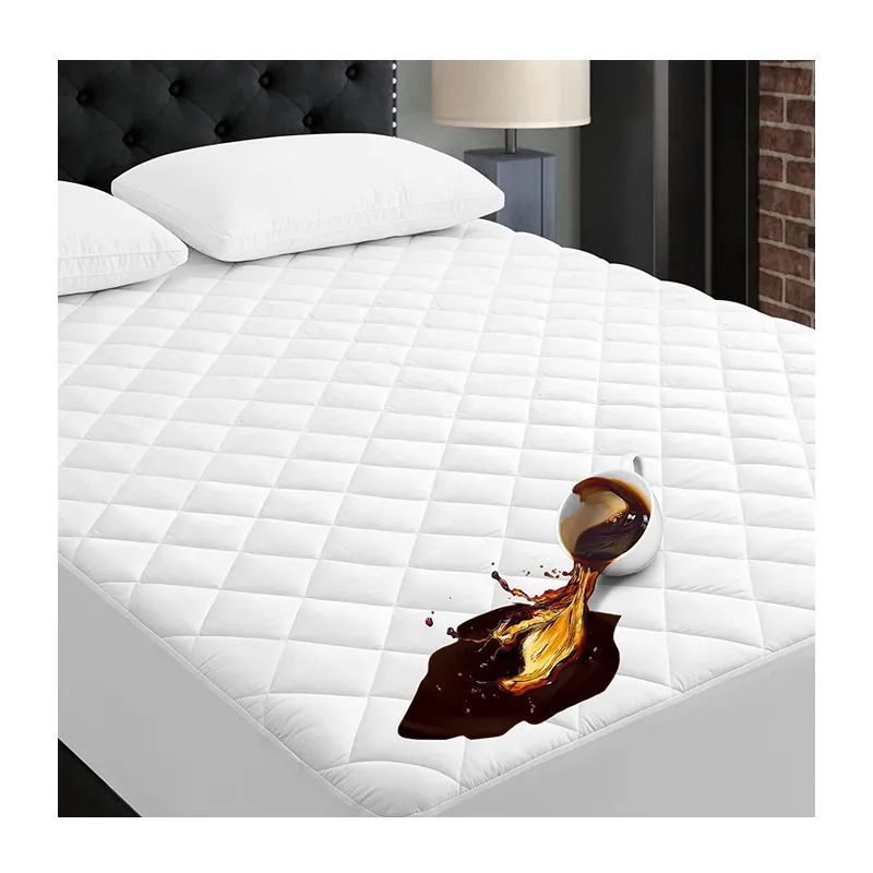 utopia bedding quilted fitted mattress pad