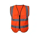 Safety High Quality Reflective Safety Vest With Custom Logo