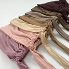 Scarf Muslim Modal Cap Women's Mercerized Cotton Scarf Elastic Elastic Cap Straps Adjustable Size Hijab