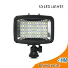 Led Waterproof Light Ledipx8 60 Led Diving Lamp Sports Camera Professional Photography Lamp 40m Waterproof Fill Light