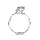 Heart Wedding Ring JZ0034 Custom High Quality Unique Women Heart Shaped Jewelry Engagement Wedding Ring
