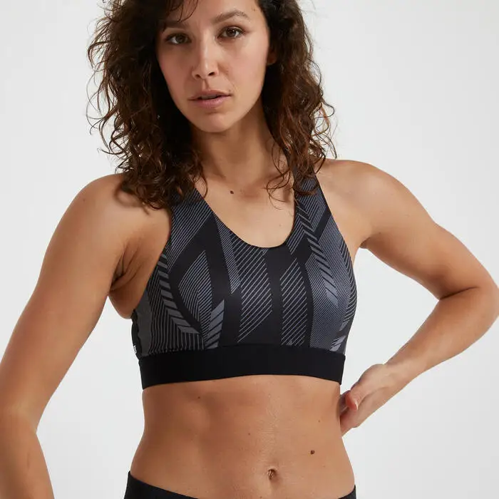 Fitness custom logo women's yoga bra tops activewear private label sports bras gym wear yoga bandeau sports bra