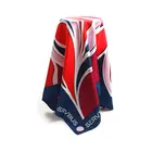 Scarf Custom Luxury Hot Sale New Design High Quality Fashion 100% Pure Silk Polyester Printing Square Scarf With Logo