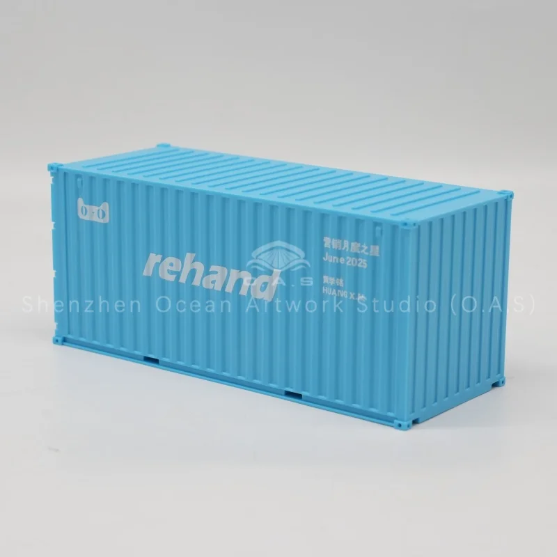 High detailed container industrial model, made of plastic shipping boxes. Custom made & production available. Support logo printing and color customization. Perfect for corporate gifts, exhibition display, engineering presentation and collection for logistics & shipping firms.Amber@vesselmodel.com Tel:+86 18038048785