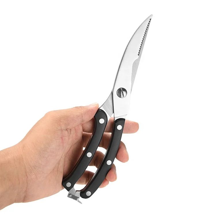 High Quality Easy Hold Heavy Duty Kitchen Scissors Best Stainless Steel Kitchen Scissors Shears