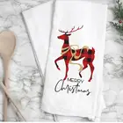 Towel White Cotton Tea Towels MEITAHOME Standard Tea Towel Size White Cotton Blank Sublimation Tea Towel