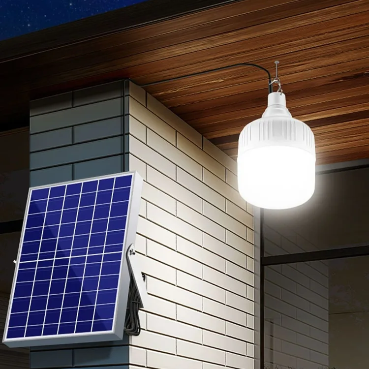 Solar outdoor lights LED garden Solar bulb lights Outdoor camping lights