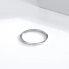 Sterling Silver Band Ring Rings Silver S925 Sterling Silver Women Band 1.5Mm Ring Rings Fashion Jewelry
