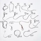Earrings Wires 500pcs/bag Wholesale Stainless Steel Earrings Findings Hook Ear Wires For Jewelry Making