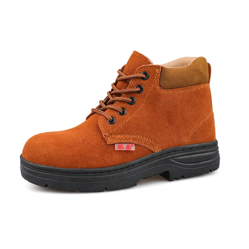 Pu Leather Upper Material Safety Boots 