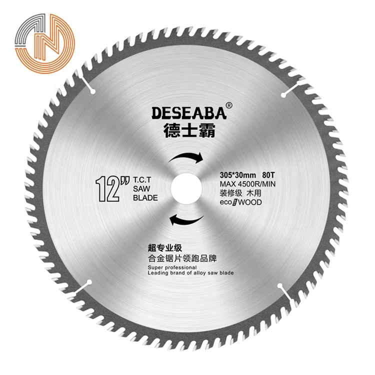 305mm 80t Blades Tungsten Carbide Steel 