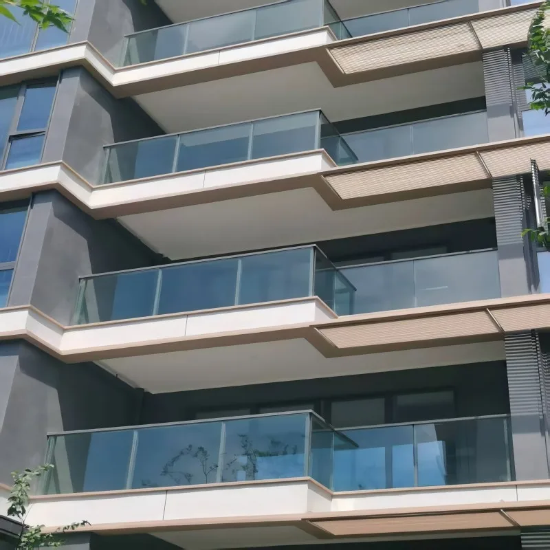 Custom Laser Cut Aluminum Balcony Railings Design Outdoor Powder Coated Collapsible Railing System supplier