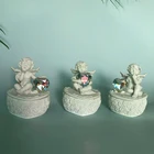 Angel Wings Wings Sculpture Resin Cherub Angel Wings Figure European Resin Angel Wings Sculpture Moulds