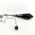 Pendant High Quality Natural Smoky Healing Pendulum Gemstone Carved Pendant For Meditation
