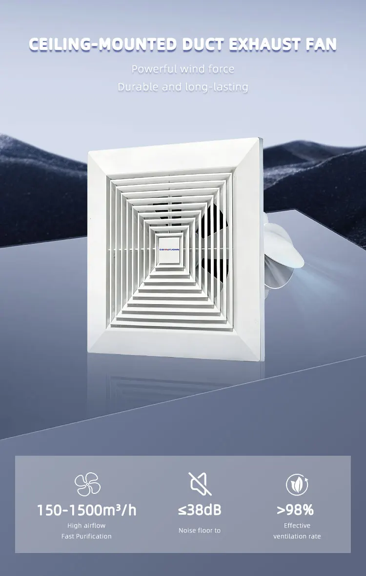Mounted Centrifugal Exhaust Fan, COMAYJOHN, MC-10C, Plastic - detail 12