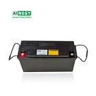 Deep Cycle Rechargeable12V 150Ah Lithium Ion Battery Cylindrical Cell LiFePO4 Battery