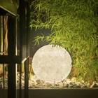 Modern Minimalist Lamp Outdoor Waterproof Garden Villa Courtyard Moon Lamp Lawn Lamp