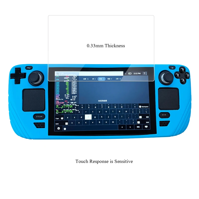 high transparent anti-scatch screen protector for