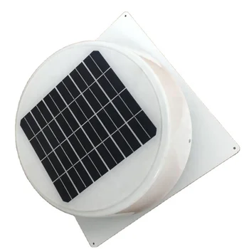 10w Solar Powered Extractor Fan Roof Attic Fan Powder Coated Steel