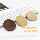 Hot Sale 5W 7.5W 10W Fast Wood Design Qi Customizable Portable Wireless Charger Bamboo
