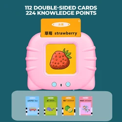 Preschool Learning Toys Early Educational Intelligent Electric Kids Language Card Reader Words Reading Learning Machine
