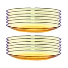 Dinner Set Sets Luxury Glass Dinner Set With Salad Bowl Dish Plate Saucer Crockery Dinner Sets