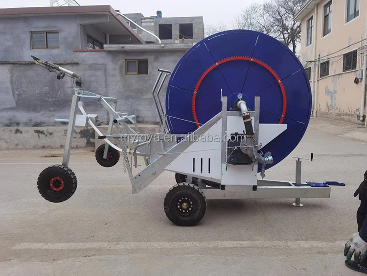 Best-Selling farm hose reel sprinkler machine hot sale diesel engine water pump sprinkler irrigation machine