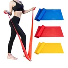 3 PCS Set Therapy Exercise Long Resistance Thera Fitnessband Training Band