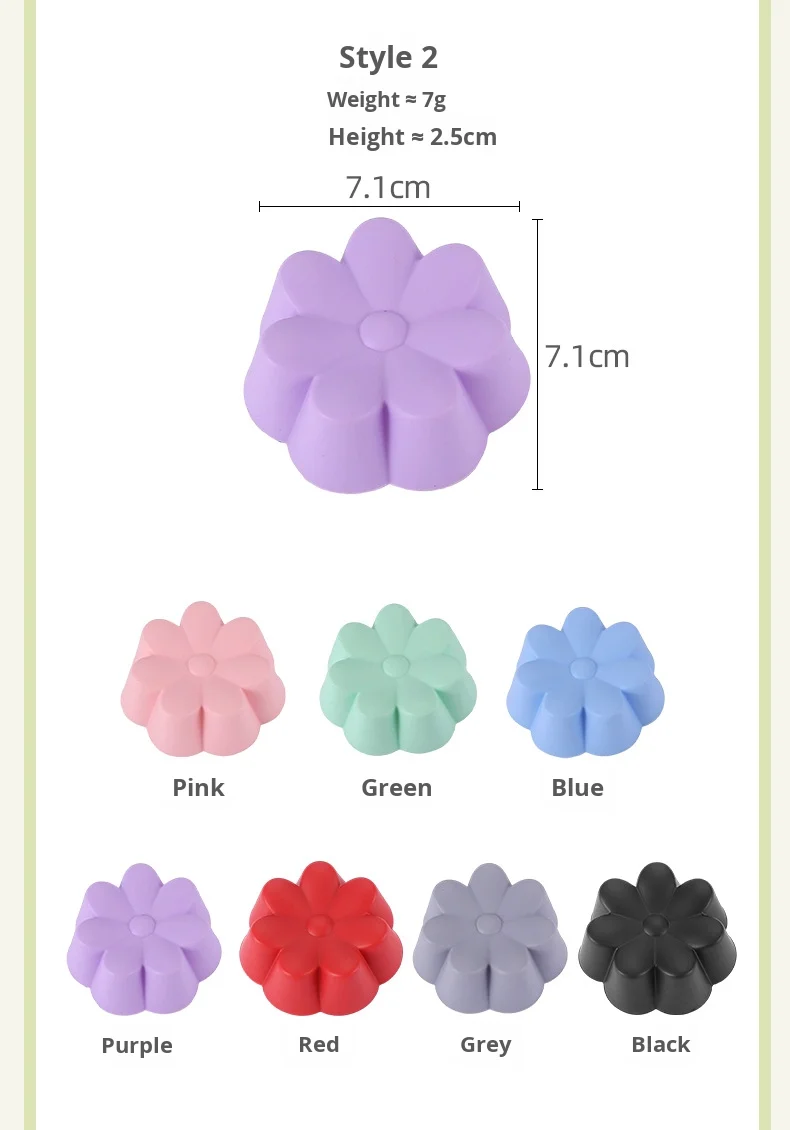 Silicone Non-Stick Non-Toxic High Temperature Resistant Baking Mold for Cake Pudding Muffin & Steamed Chinese Sponge Cake manufacture