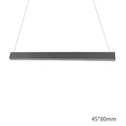 Aluminum Light High Quality Custom LED Aluminum Strip Light Channel Anodized Aluminum Frame For Hanging Led Lighting