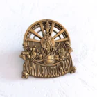 Metal Name Badge High Quality Custom Antique Metal Die Struck Pin And Die Cast 3D Lapel Pins
