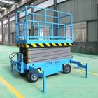 Operations 2021 New Product Mobile Manual Vertical Scissor Lift For High-altitude Operations