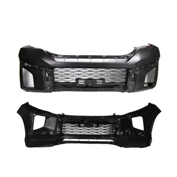 Factory produced pickup Black steel front bumper grille For Mitsubishi TRITON L200 2020 2021 2022 Front Bumper 4WD