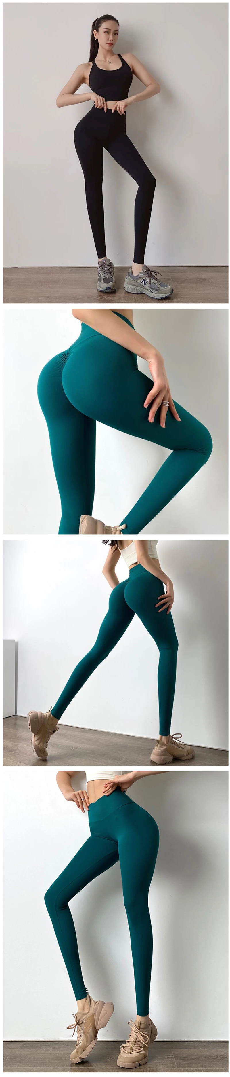 Women Scrunch Butt Yoga Pant Naked Feel Fabric Sport Gym Leggings