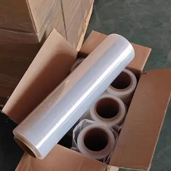 Manual Stretch Wrapping Film Soft Packaging Film Transparent Lldpe