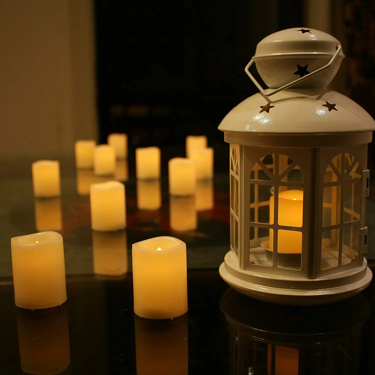 36 Pack Flameless Battery Operated Led Votive Candles Flickering