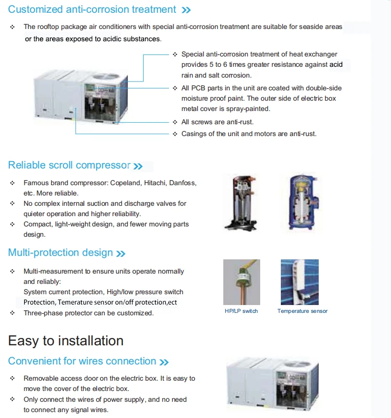 Rooftop Packaged Unit, 60Hz, 5ton - detail 6