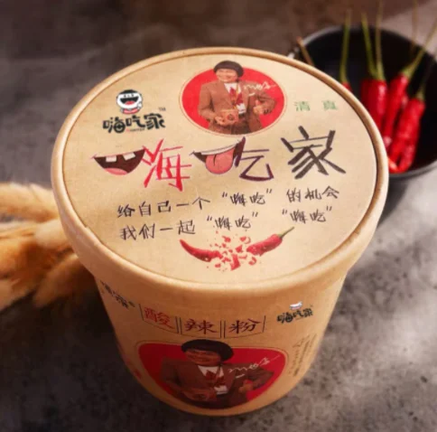 海市佳即食粉丝非炒红薯面配辣调味袋