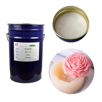liquid silicone rubber for molds gypsum candle resin art making rtv2 raw material chinese factory wholesale