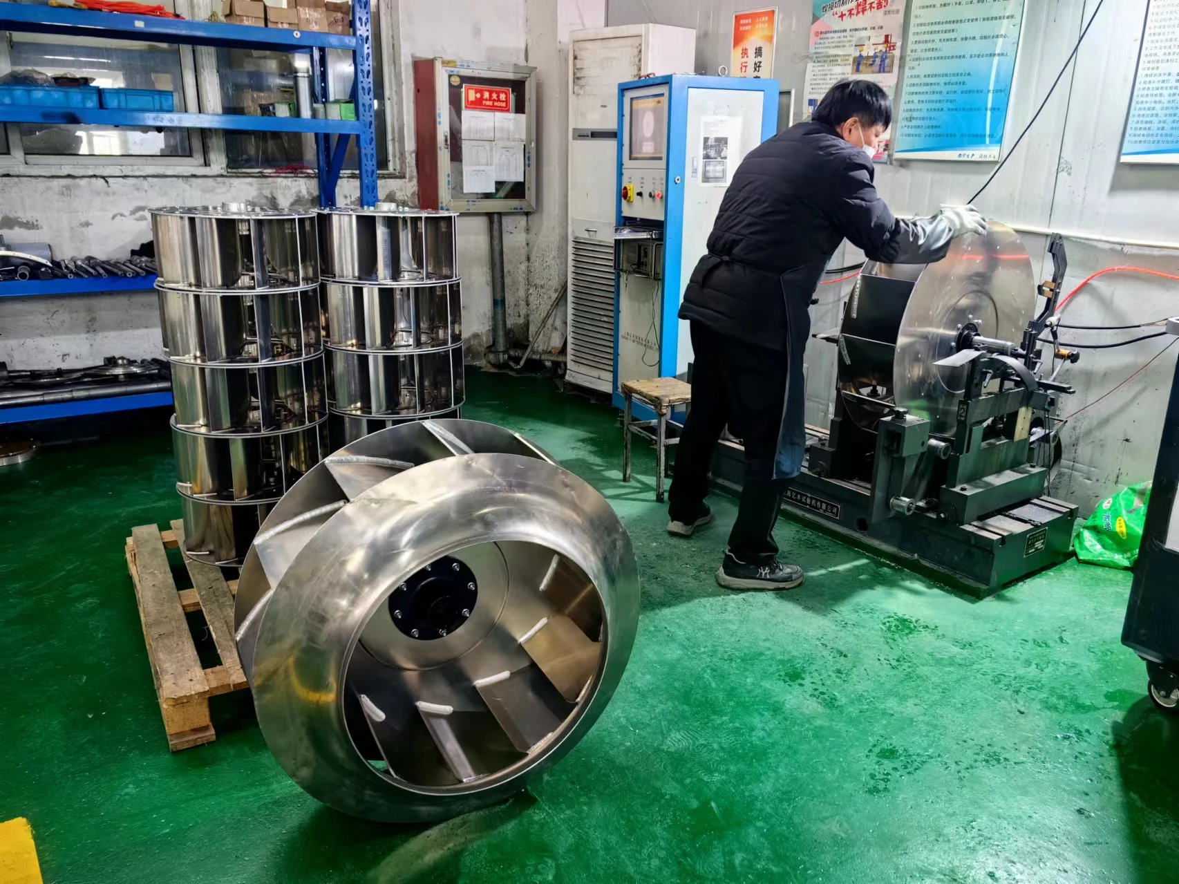 Backward Welded Centrifugal Impeller, 630mm - detail 18