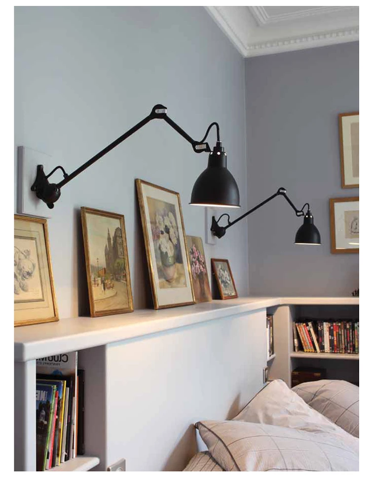 lw7005 1 modern creative design bedroom hotel room black e27 led bedside wall lamp-7