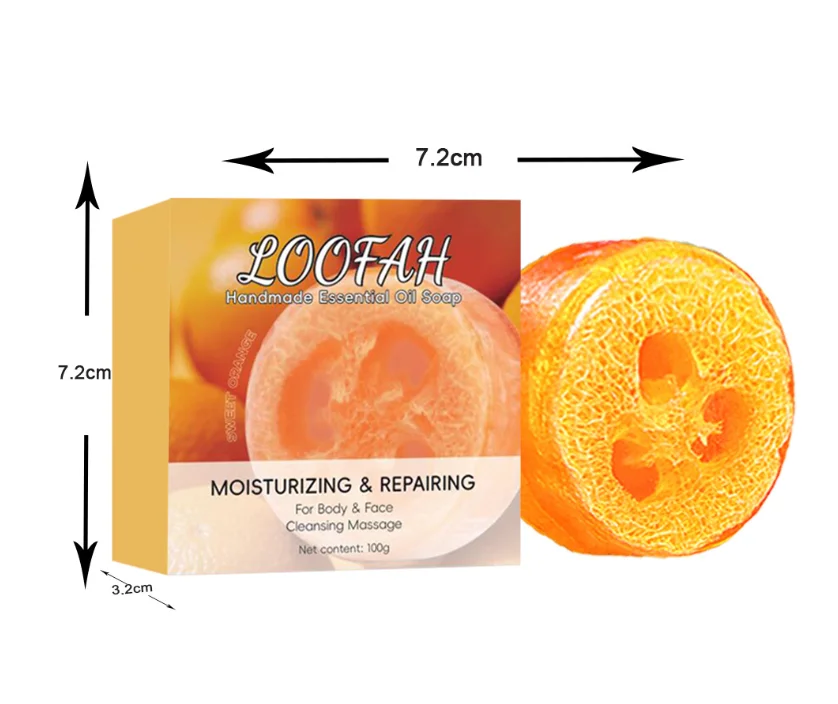 Lemon scent Kojic Acid Soap Dark Spots for Face & Body Smooth Turmeric Kojic Acid Soap