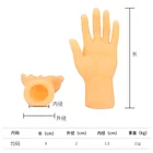 Cat Long Use Time Soft Silicone High Simulation Palm Pet Toy Interaction Cat Massage Finger
