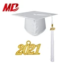 Graduation Gowns Graduation100% Polyester Graduation Gown Unique Style Matte White Graduation Gowns And Caps