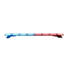 Led Light Bar Senken Ambulance Police Car Red Blue Roof Revolving Flashing Siren LED Lightbar