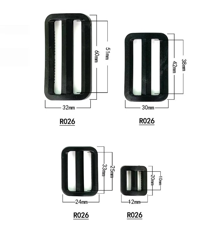 TRI-GLIDE BUCKLES VARIOUS SIZES 