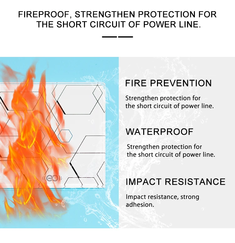 Technology sense line printing indoor lighting power control panel glass