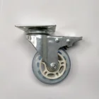 1-6 Inch Durable Flat Directional Casters Used For Turnover Car Sheet Metal Casters