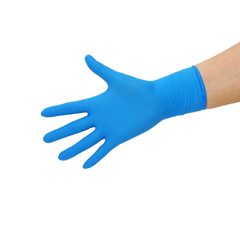 nitrile disposable waterproof gloves